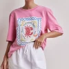 Addison Linen Skirt (White)