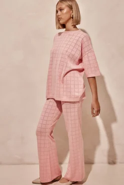Aime Knit Pants (Pink)