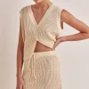 Alexi Knit Skirt (Beige)