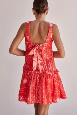Amara Mini Dress (Red)