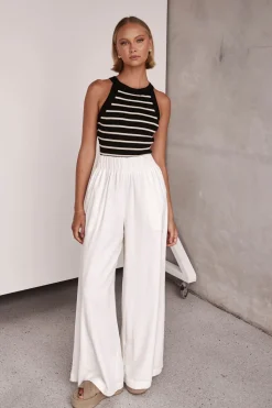 Billie Pant (White)