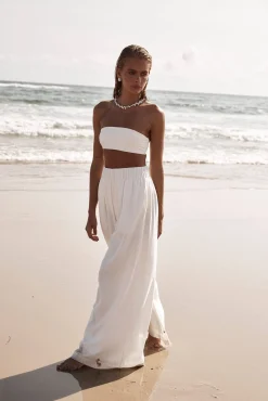 Billie Pant (White)