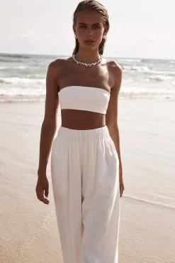 Billie Pant (White)