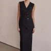 Blithe Maxi Skirt (Black)