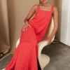 Cannes Maxi Dress (Red)
