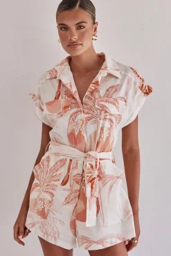 Chantal Playsuit (Pink)