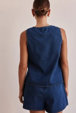 Chappell Denim Set (Blue)