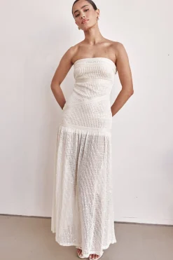 Charlotte Maxi Dress (Cream)