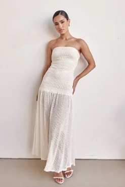 Charlotte Maxi Dress (Cream)