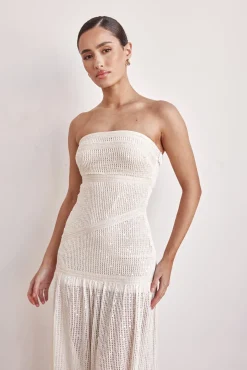 Charlotte Maxi Dress (Cream)