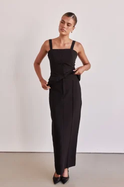 Daine Maxi Skirt (Black)