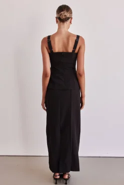 Daine Maxi Skirt (Black)