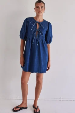 Dulcie Dress (Dark Blue)