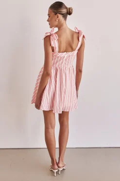 Eden Mini Dress (Pink)
