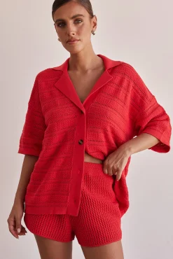 El Camino Knit Shirt (Red)