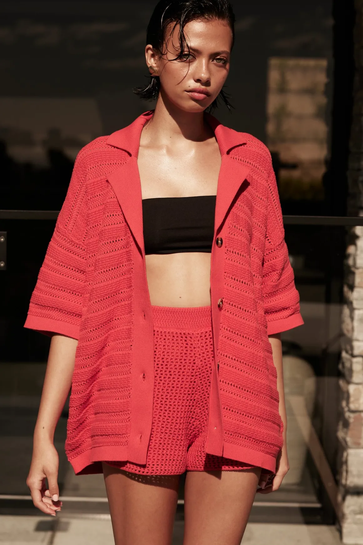 El Camino Knit Shirt (Red)