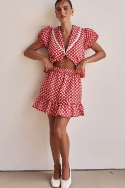 Emina Skirt (Red)