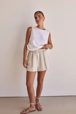 Fifi Shorts (Beige)