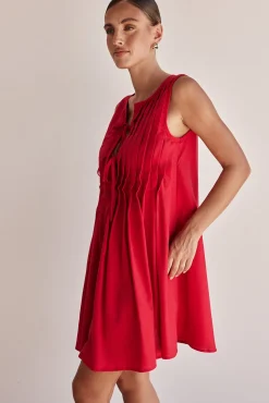 Harper Mini Dress (Red)