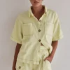 Iris Denim Set (Yellow)