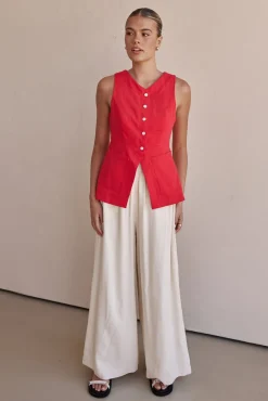 Irving Vest (Red)