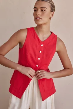 Irving Vest (Red)
