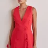 Isobel Mini Dress (Red)