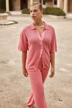 Juliet Knit Pant (Pink)