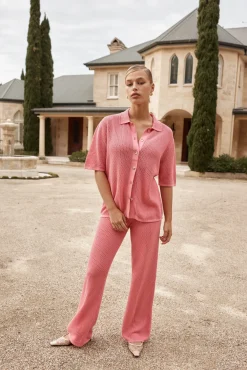 Juliet Knit Pant (Pink)