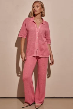 Juliet Knit Pant (Pink)