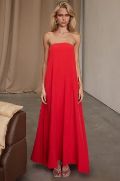 Kesia Maxi Dress (Red)