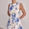 Lia Mini Dress (Cream)