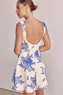 Lia Mini Dress (Cream)
