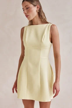 Lia Mini Dress (Yellow)