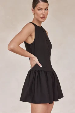 Lysandra Mini Dress (Black)