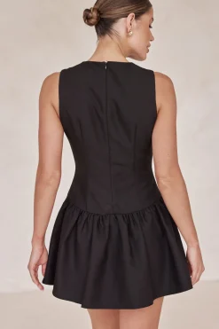 Lysandra Mini Dress (Black)