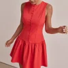Lysandra Mini Dress (Red)