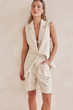 Mia Vest (Beige)