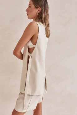Mia Vest (Beige)