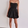 Niamh Mini Dress (Black)