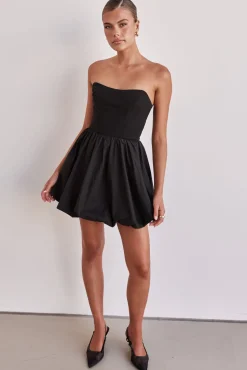 Niamh Mini Dress (Black)