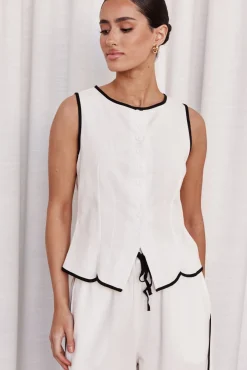 Opal Vest (White)