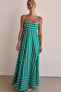 Pacy Maxi Dress (Green)