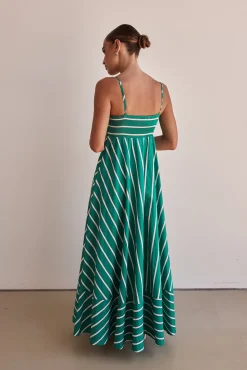 Pacy Maxi Dress (Green)