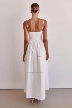 Paolo Maxi Dress (White)