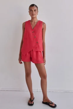 Pippa Shorts (Red)