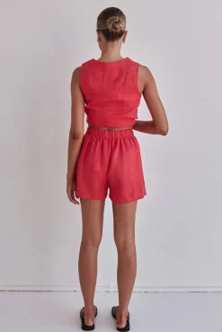 Pippa Shorts (Red)