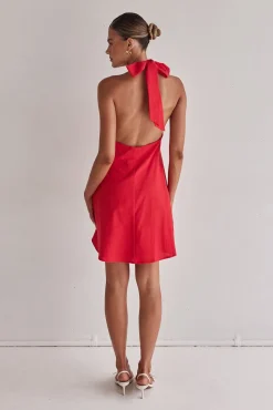 Reese Mini Dress (Red)