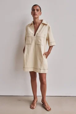 Tara Mini Dress (Yellow)