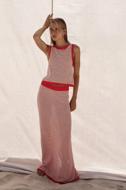 Val Knit Top (Red)